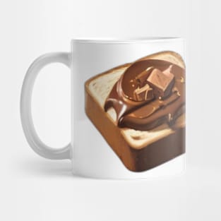 Chocolate Toast Sandwich Bread Vintage Yummy Kawaii Coffee Mug